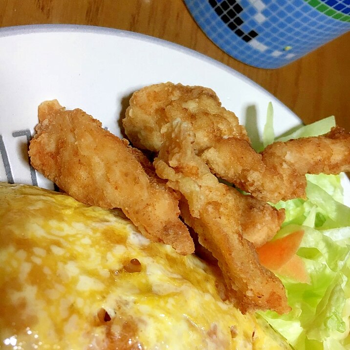 チキンスティックカレー味